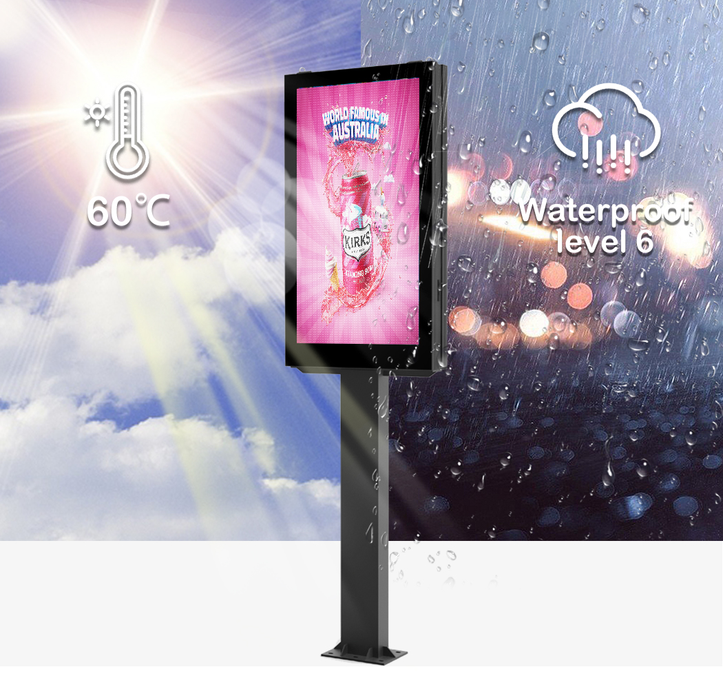 Full Color aluminum exterior LED billboard display