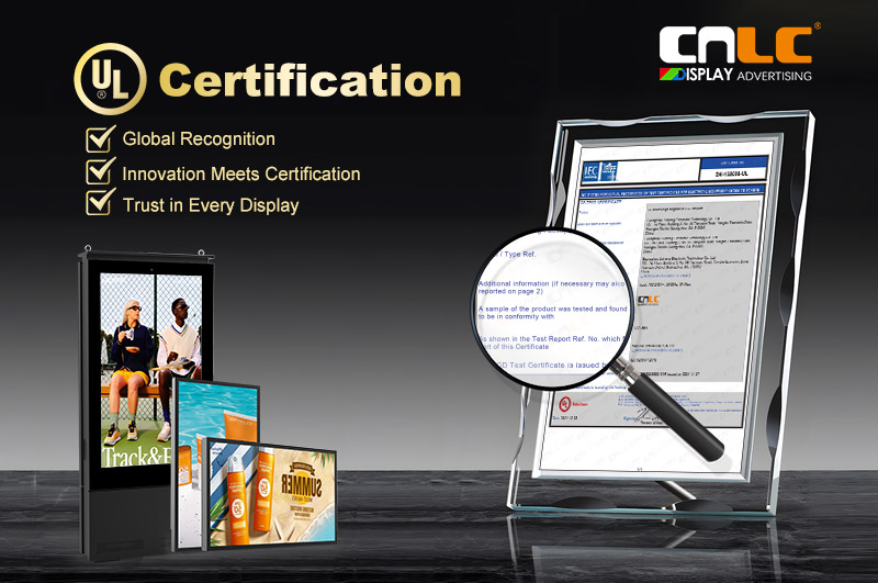ЖК-монитор высокой яркости CNLC прошел сертификацию UL: надежная гарантия безопасности и качества