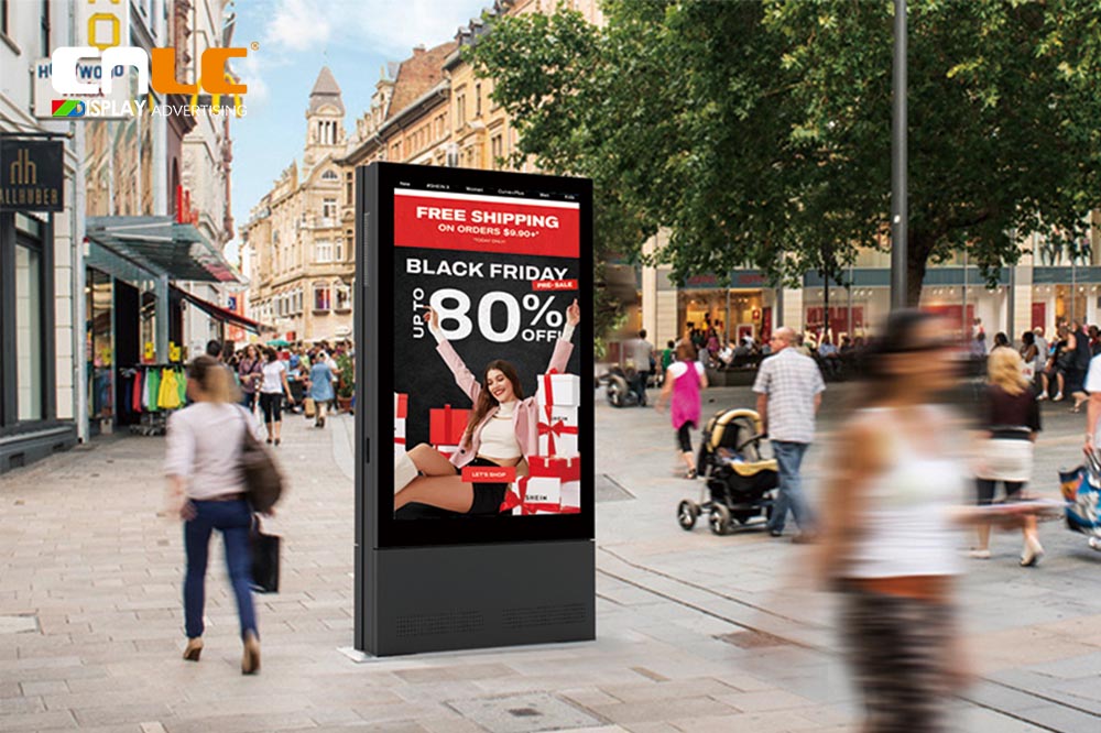 Outdoor LED Enclosure Solution for Bus Shelter Advertising Applications