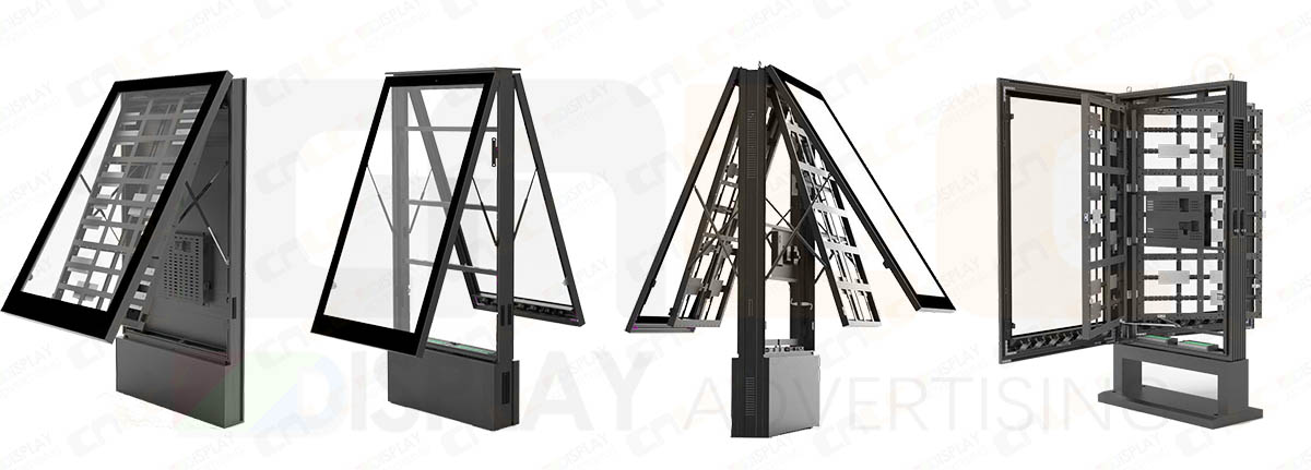 Outdoor LED Display Enclosure Designs – Single and Double-Sided Aluminum Structures