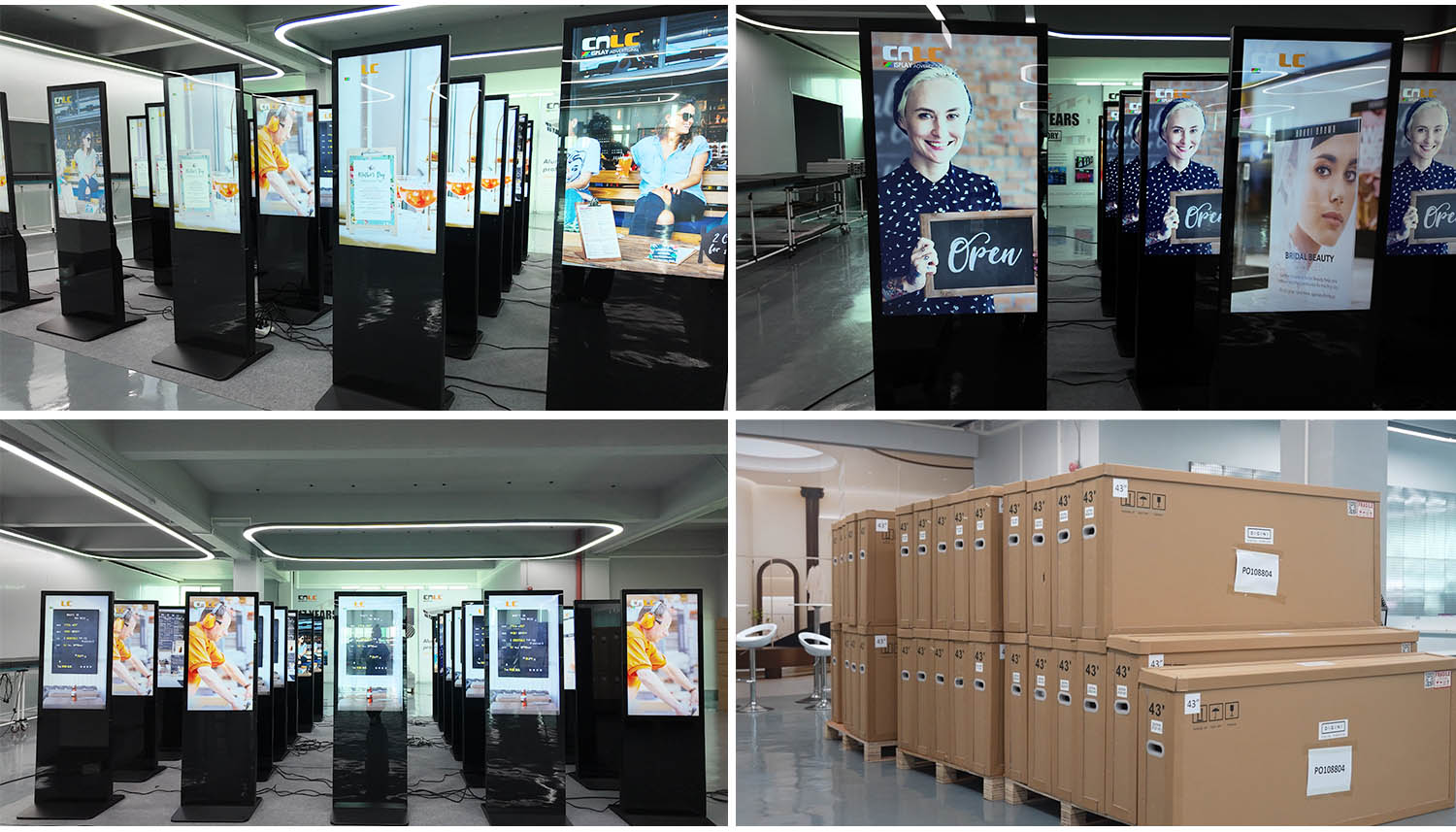 Indoor LCD digital signage