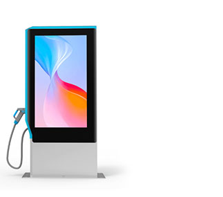 Зарядная станция с ЖК-дисплеем