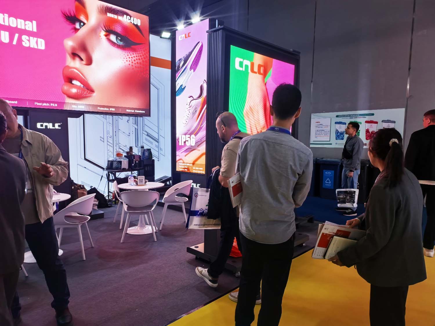 Outdoor LED billboard display for high-visibility advertising