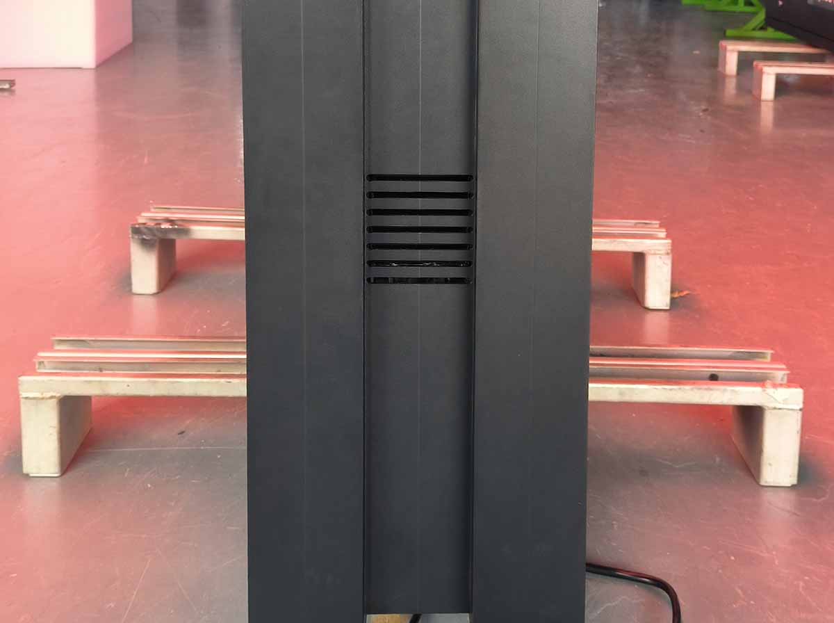 Aluminum LED display enclosure designed for outdoor durability and corrosion resistance