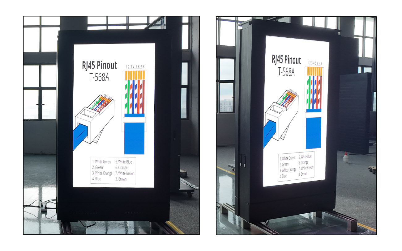 High Brightness Outdoor COB Digital Signage Display High brightness outdoor COB display for digital signage with durable aluminum enclosure design