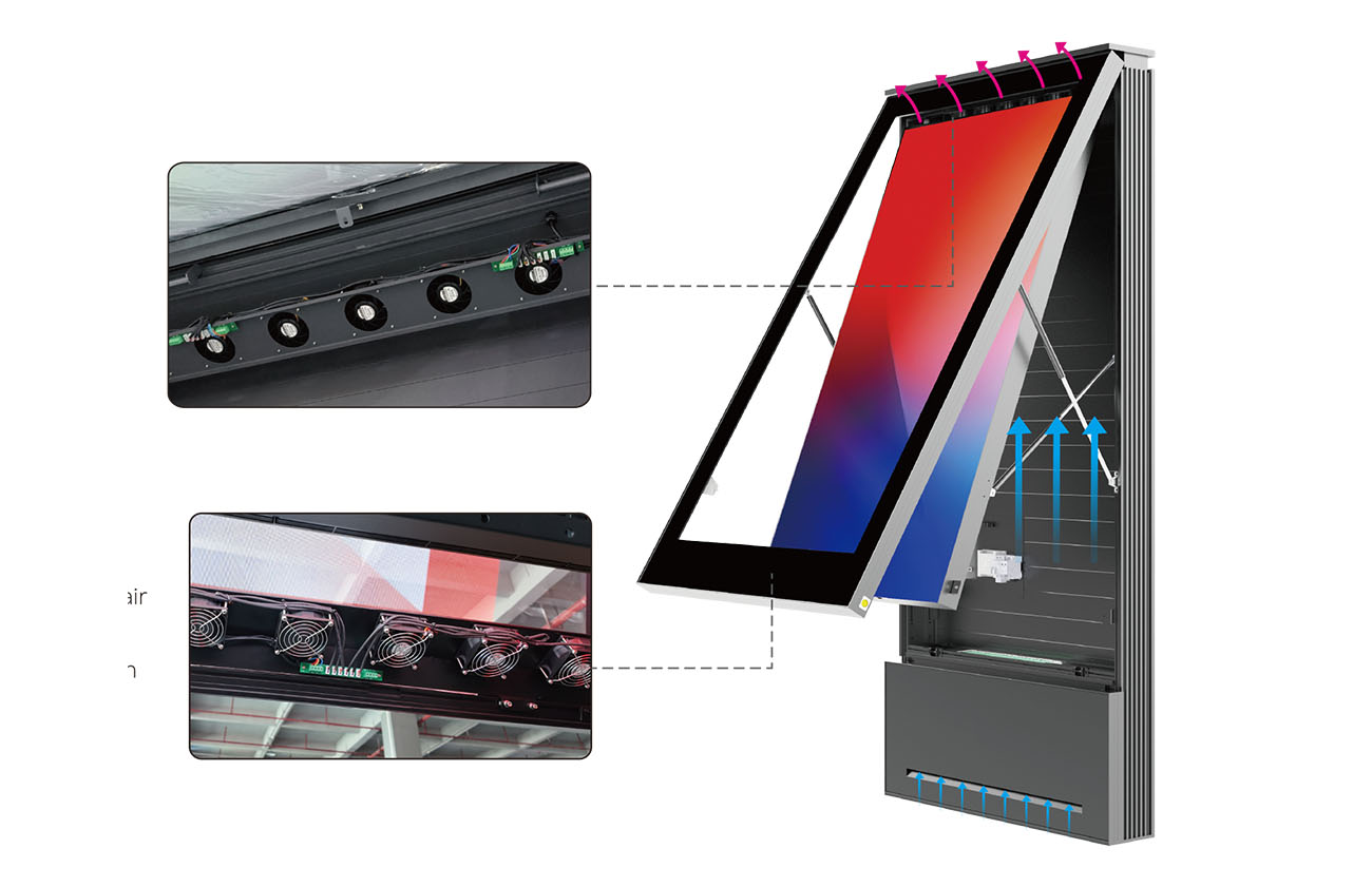 Advanced Cooling Design for Reliable Outdoor LED Performance Thermal management system for outdoor LED totem display