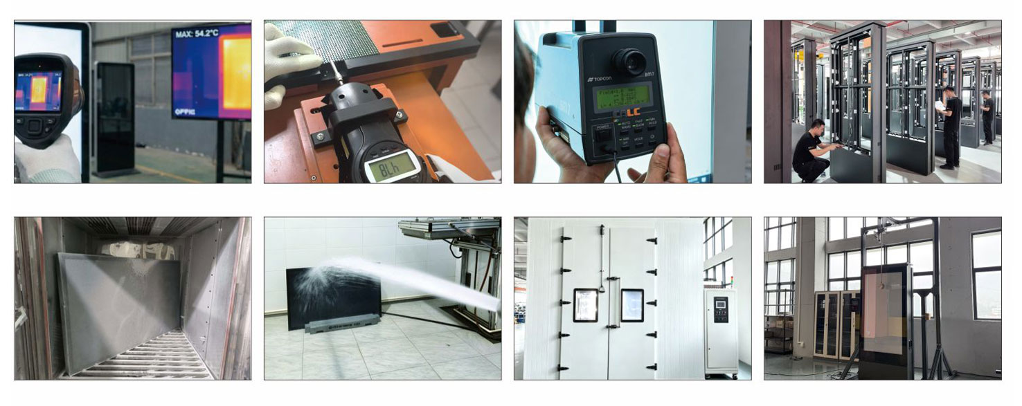 Outdoor Display Reliability and Environmental Testing