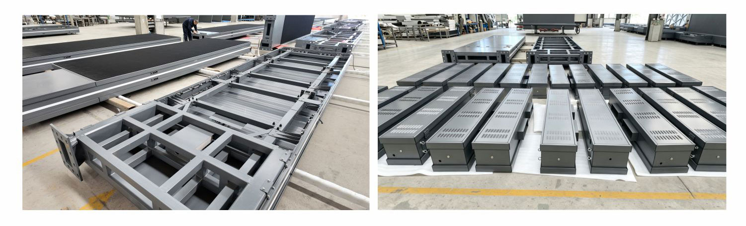 High-strength aluminum structure designed for durable outdoor LED Billboard installation
